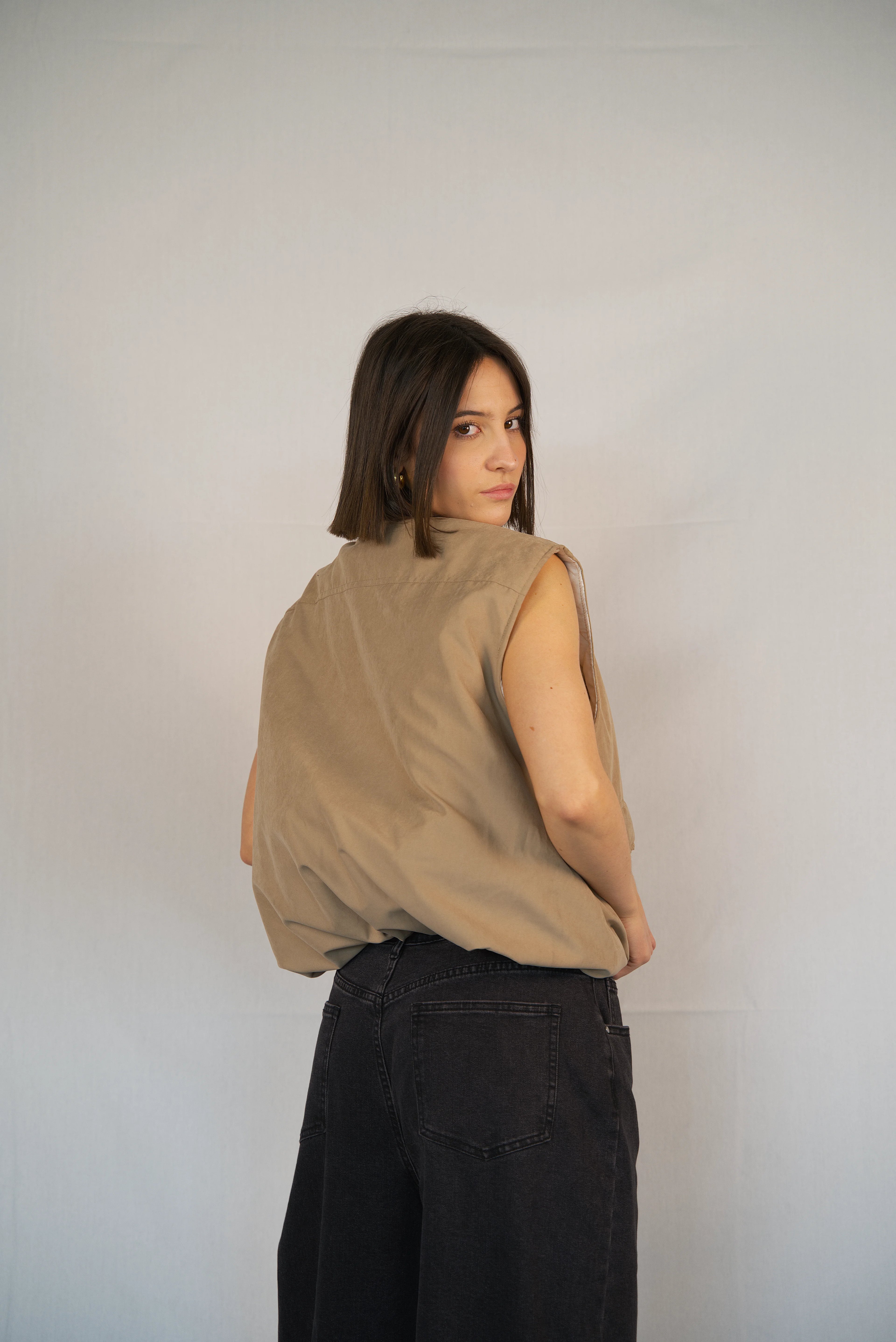 Giacca Leggera Smanicata