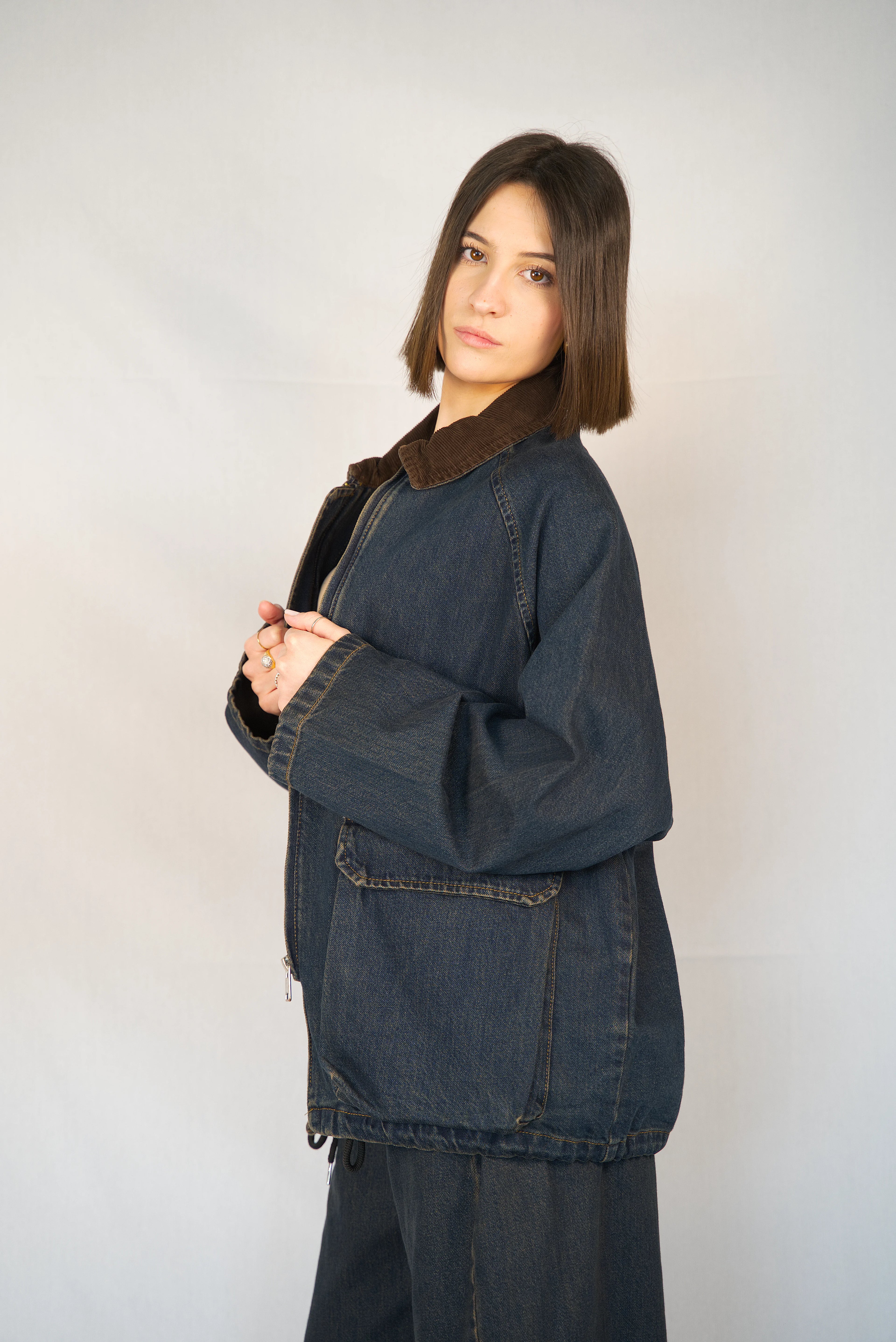 Giacca Denim Leggera