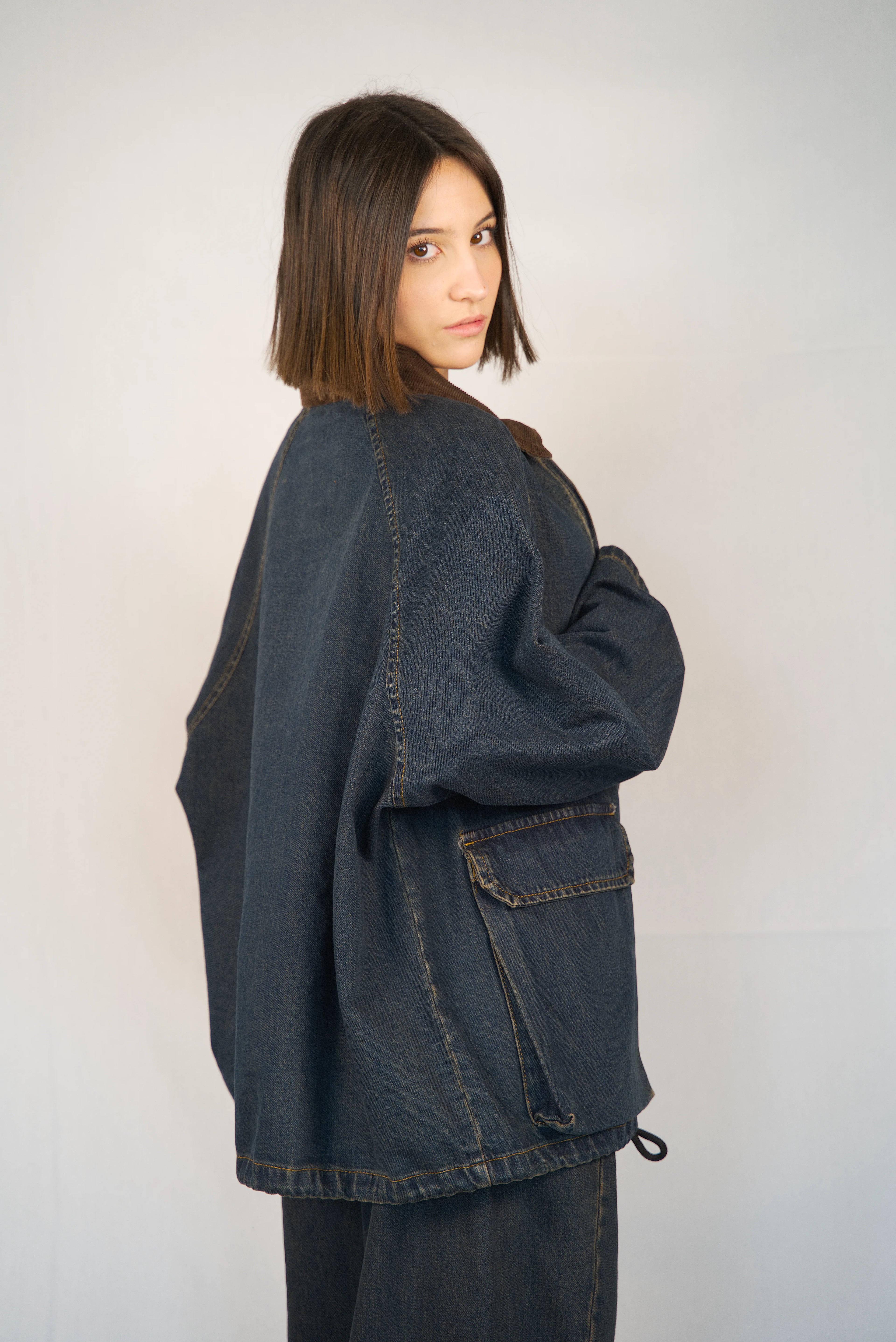 Giacca Denim Leggera