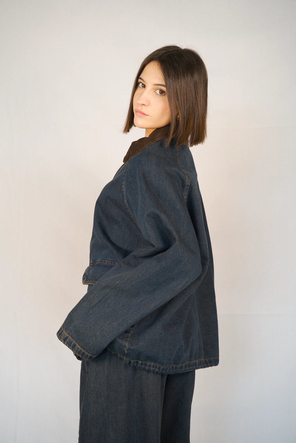 Giacca Denim Leggera