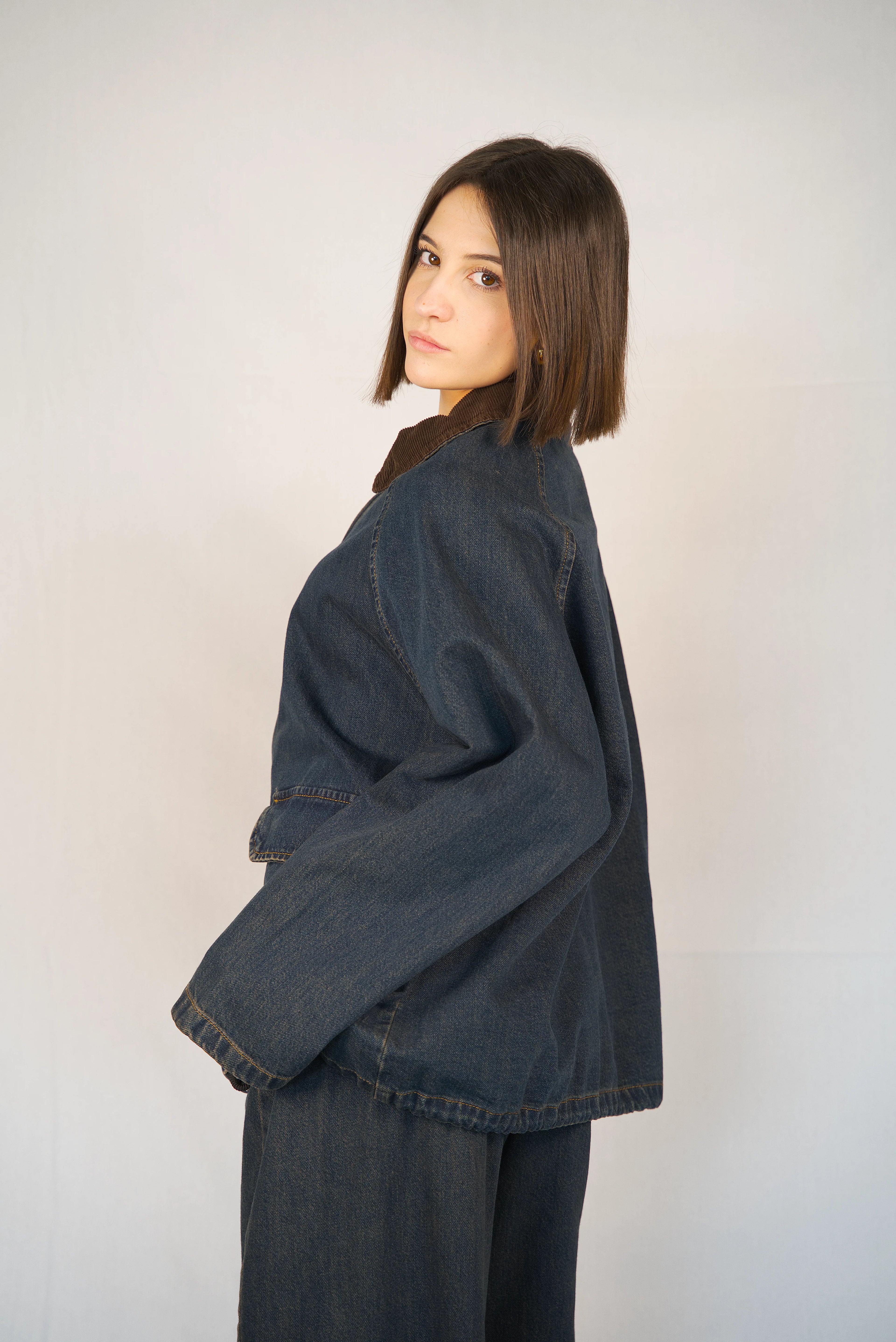 Giacca Denim Leggera