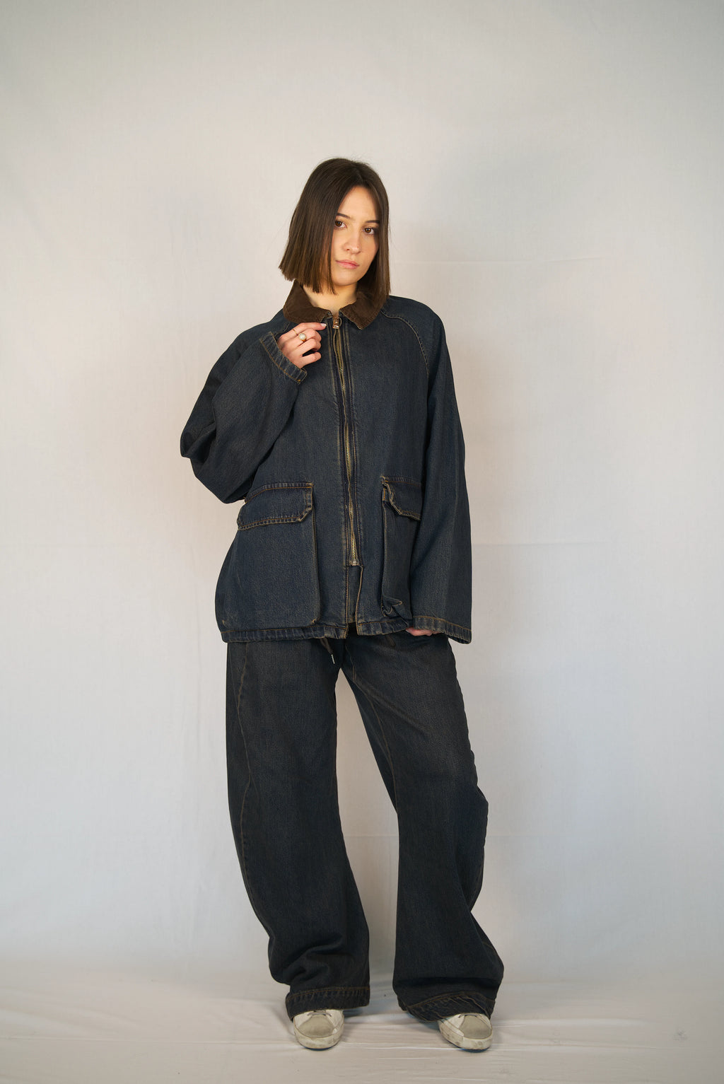 Giacca Denim Leggera