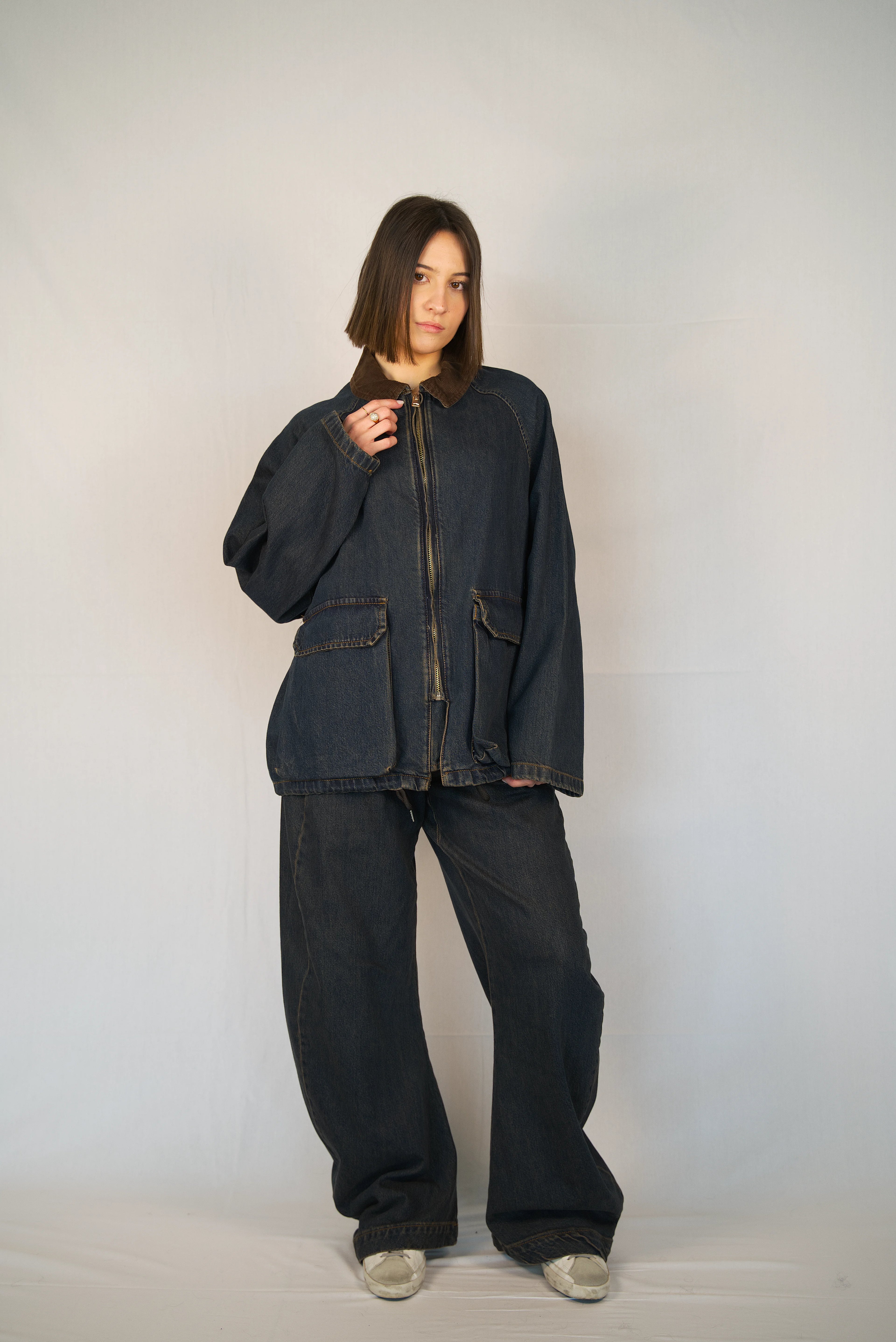 Giacca Denim Leggera