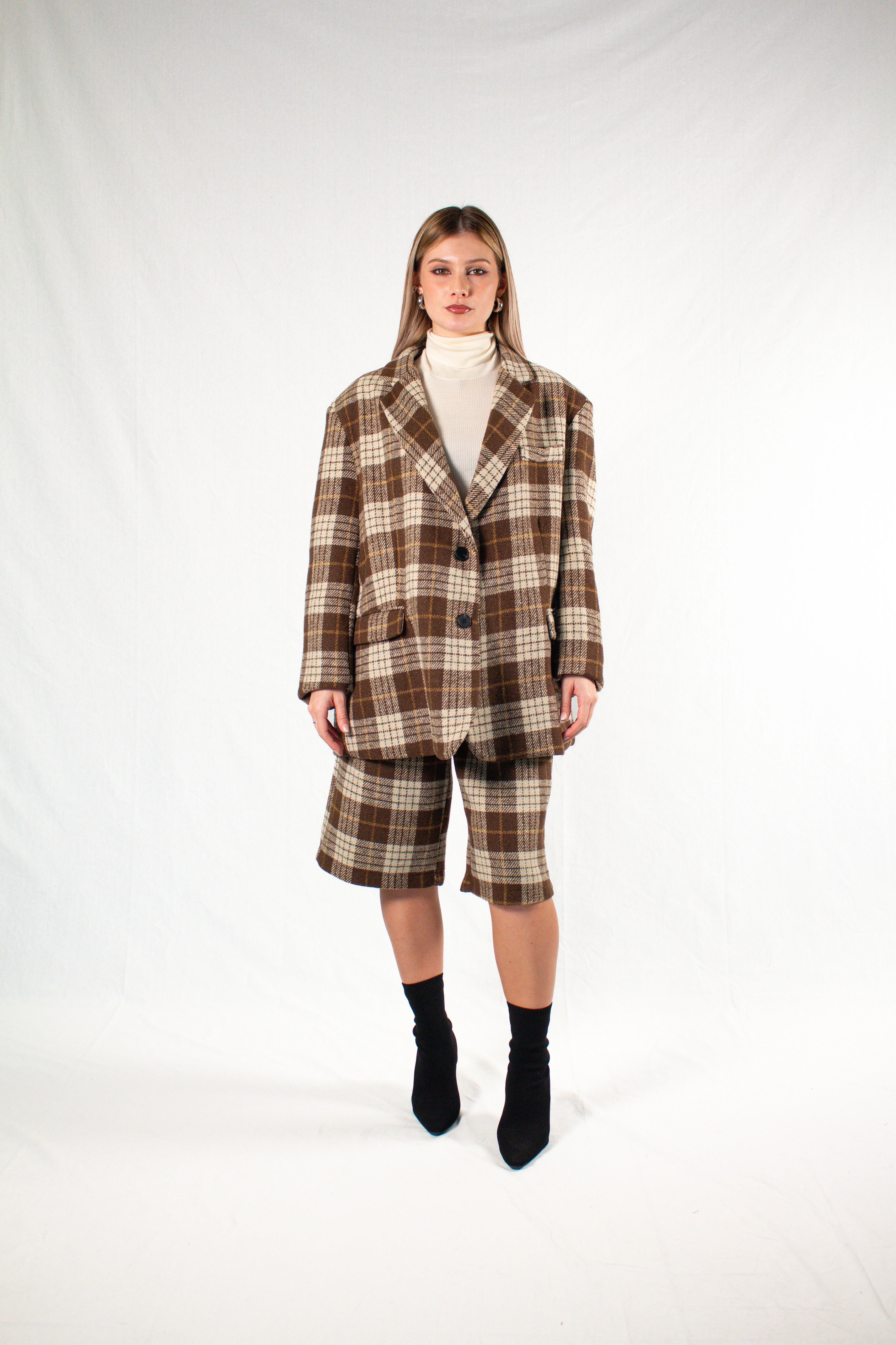 Blazer Plaid Vintage