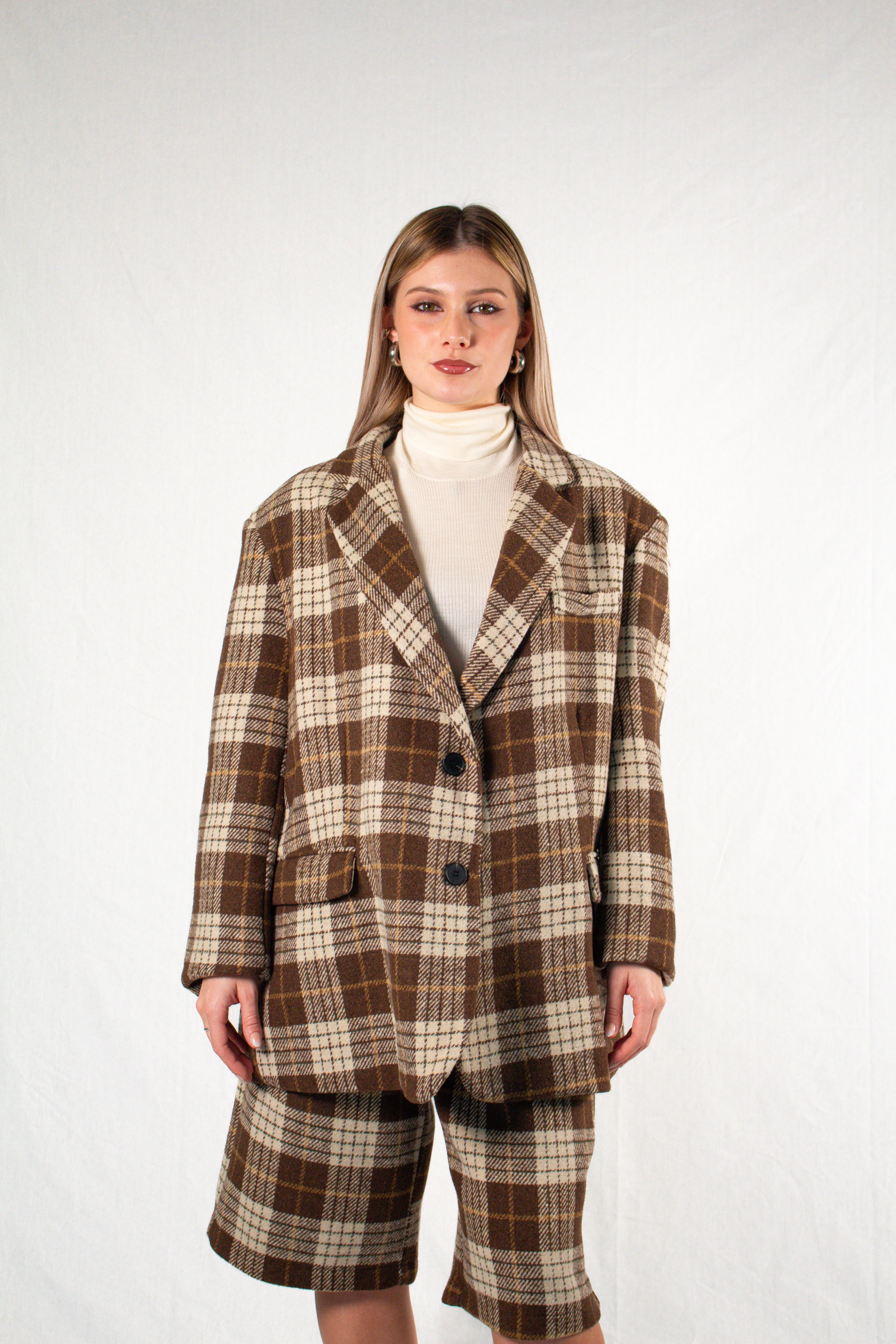Blazer Plaid Vintage