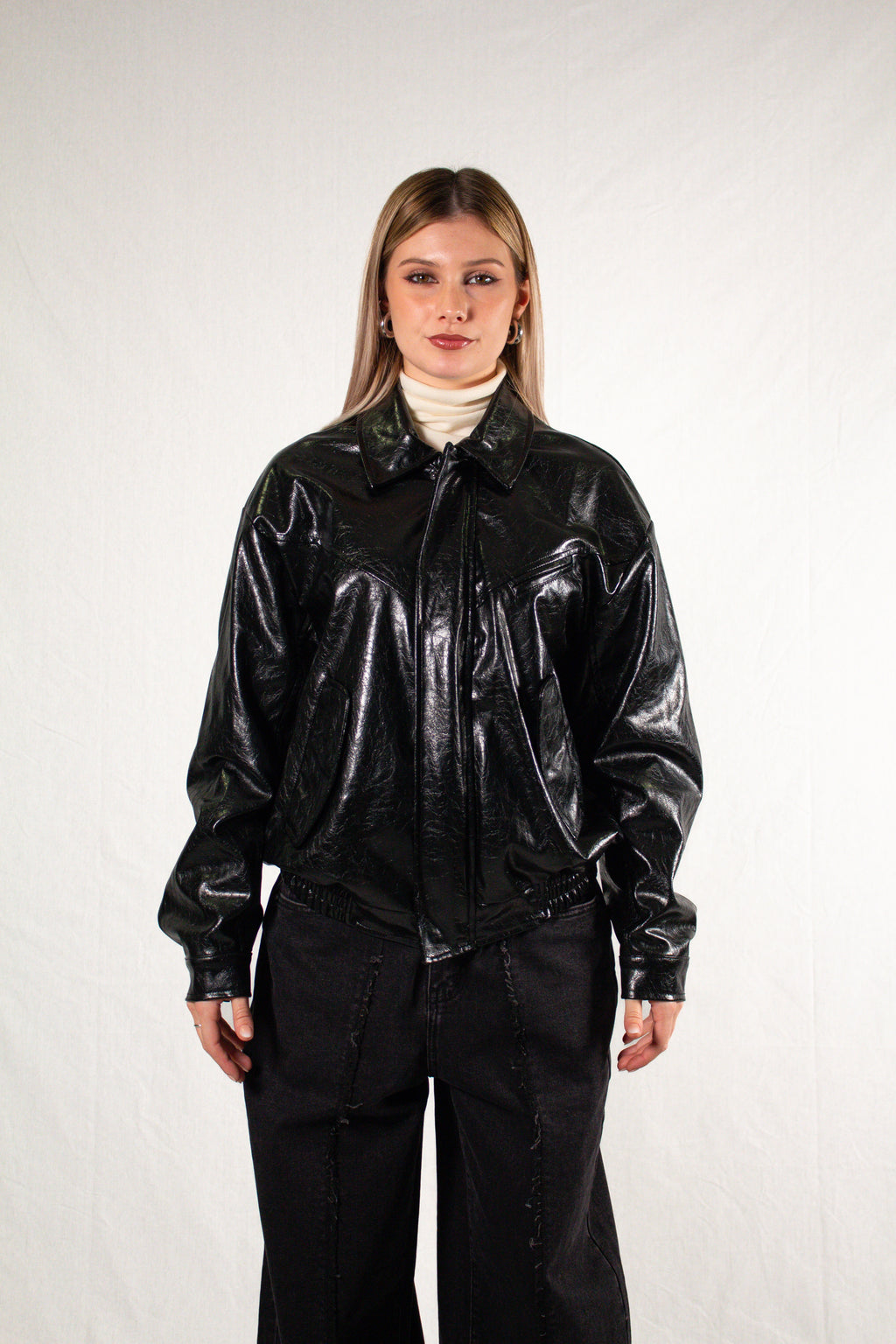 Giacca Leather Gloss