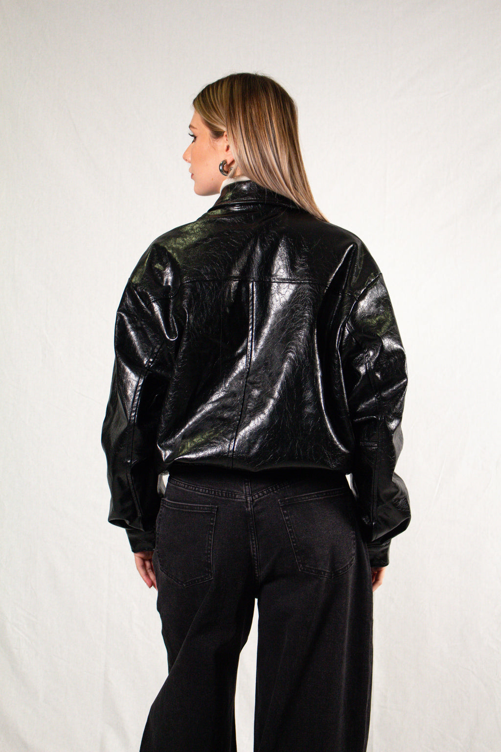 Giacca Leather Gloss