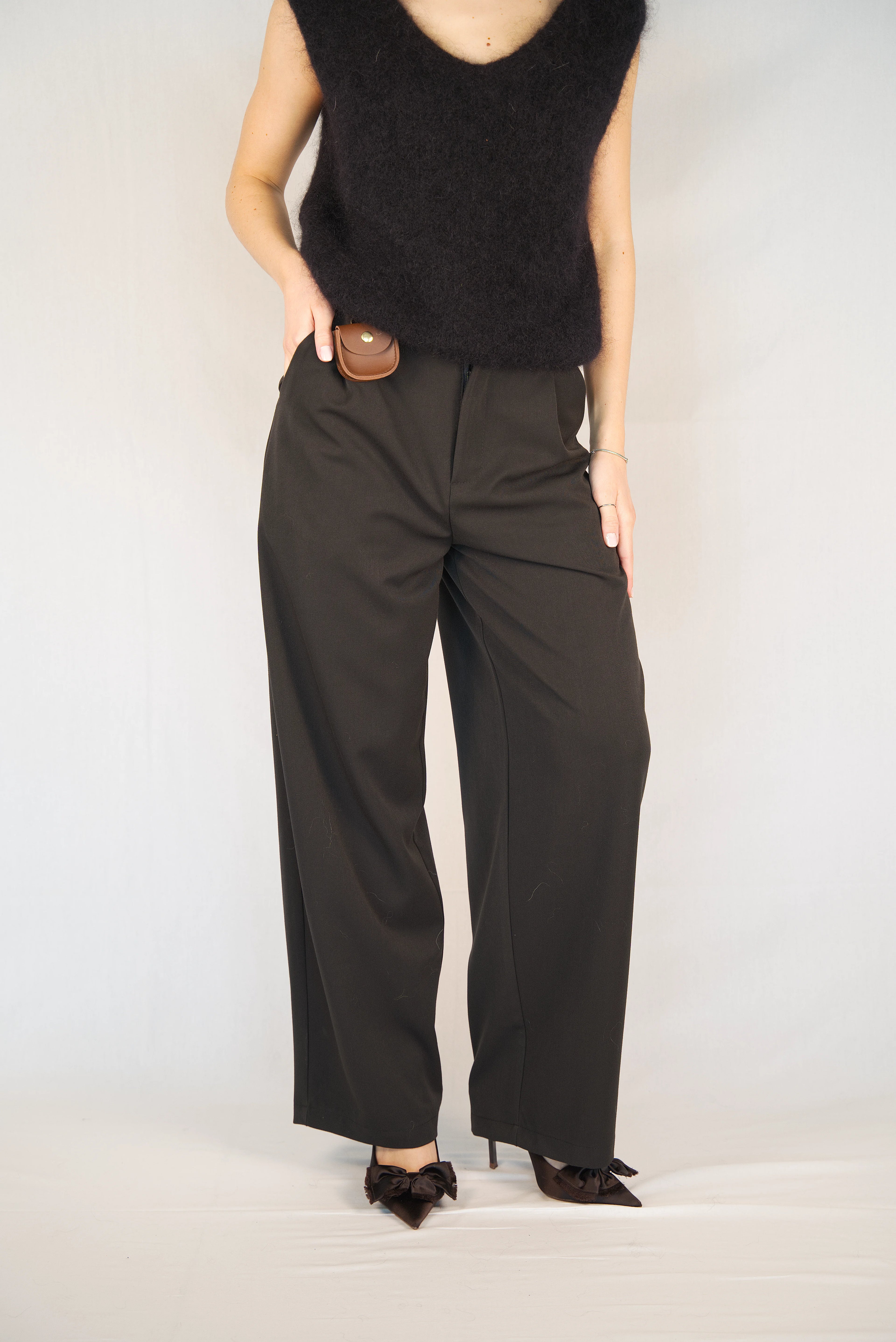 Pantalone a palazzo elegante