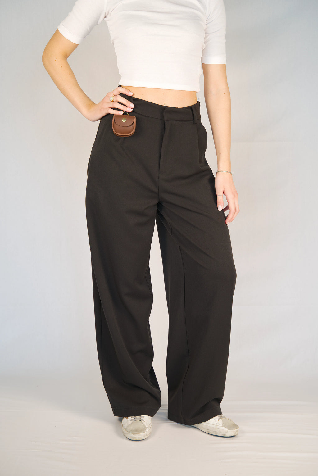 Pantalone a palazzo elegante