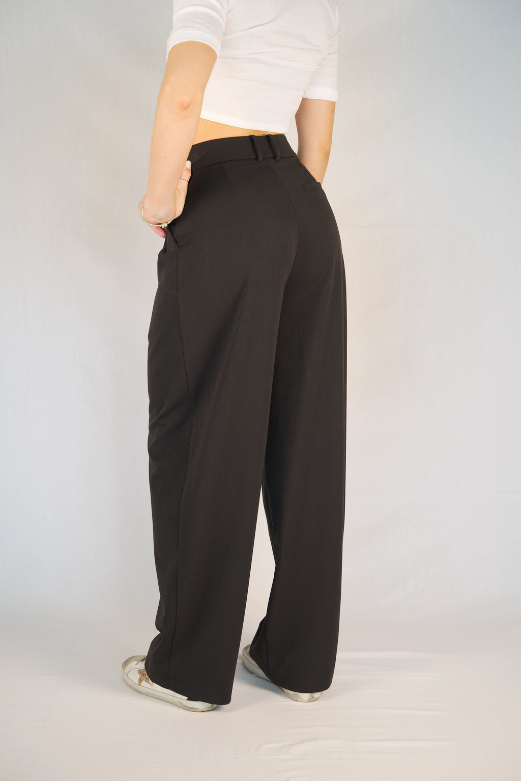 Pantalone a palazzo elegante